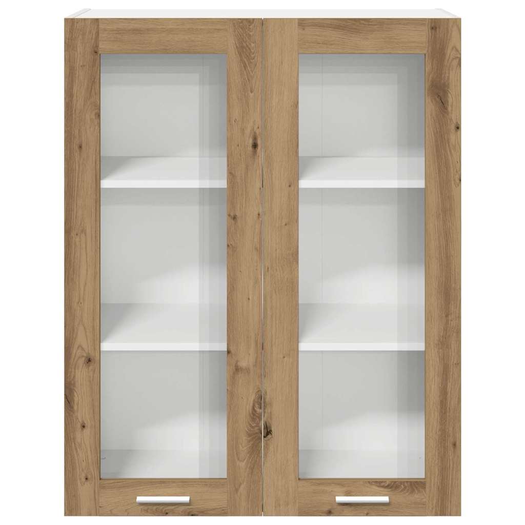 Dulap suspendat cu raft Riga Stejar Artizanal 80 x 31 x 100 cm — imaginea 7