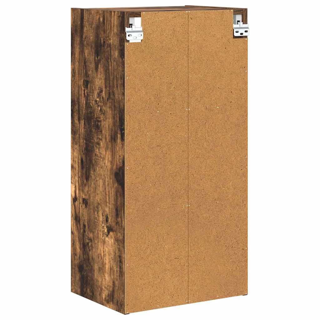 Dulap suspendat cu raft Riga Stejar fumuriu 40 x 29,5 x 80 cm — imaginea 8