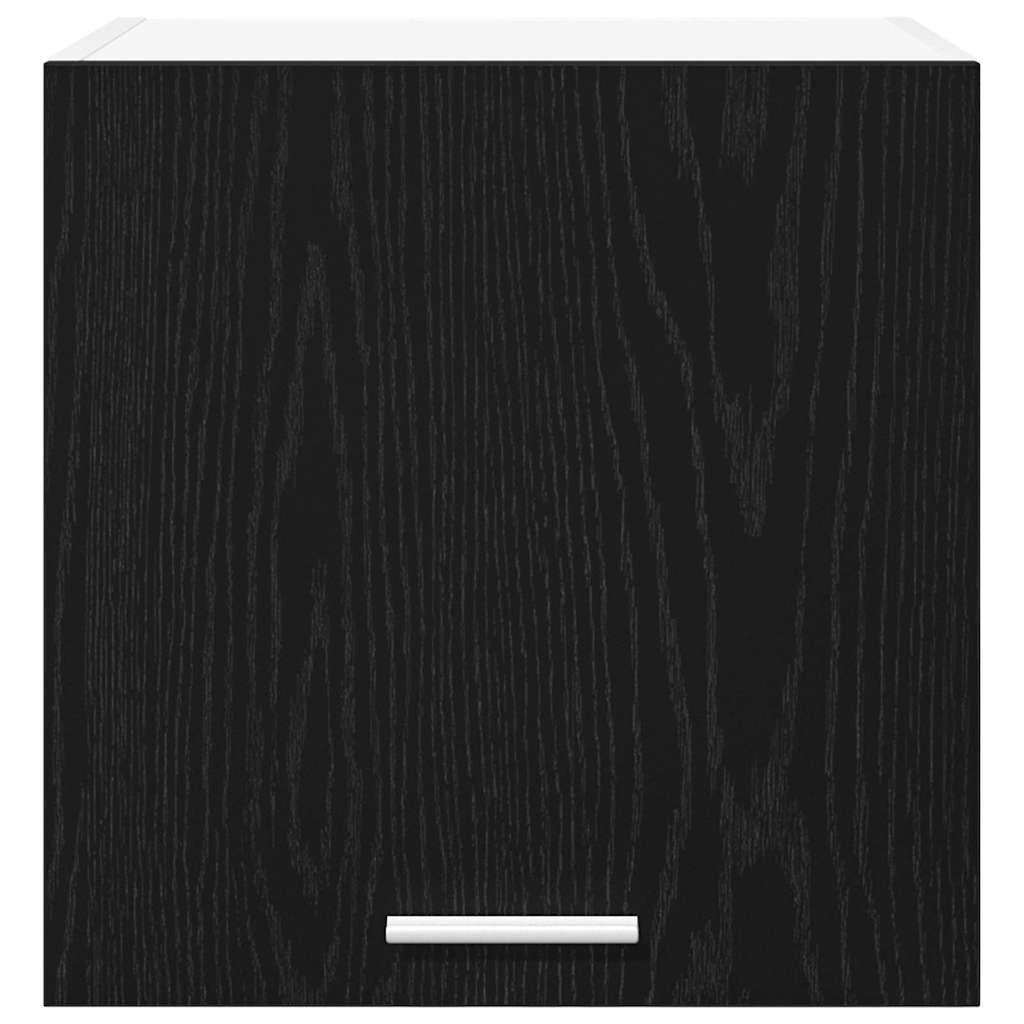 Dulap suspendat Riga 2 pcs Stejar negru si Alb 40 x 31 x 40 cm — imaginea 8