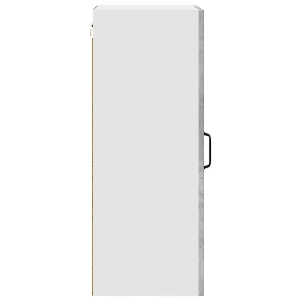 Dulap suspendat de bucatarie Gri din beton 40 x 31 x 80 cm — imaginea 8