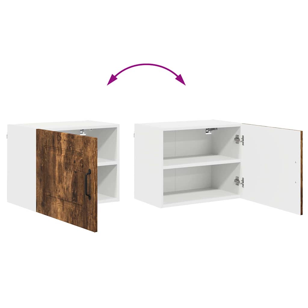 Dulap suspendat de bucatarie Stejar fumuriu 50 x 31 x 40 cm — imaginea 12