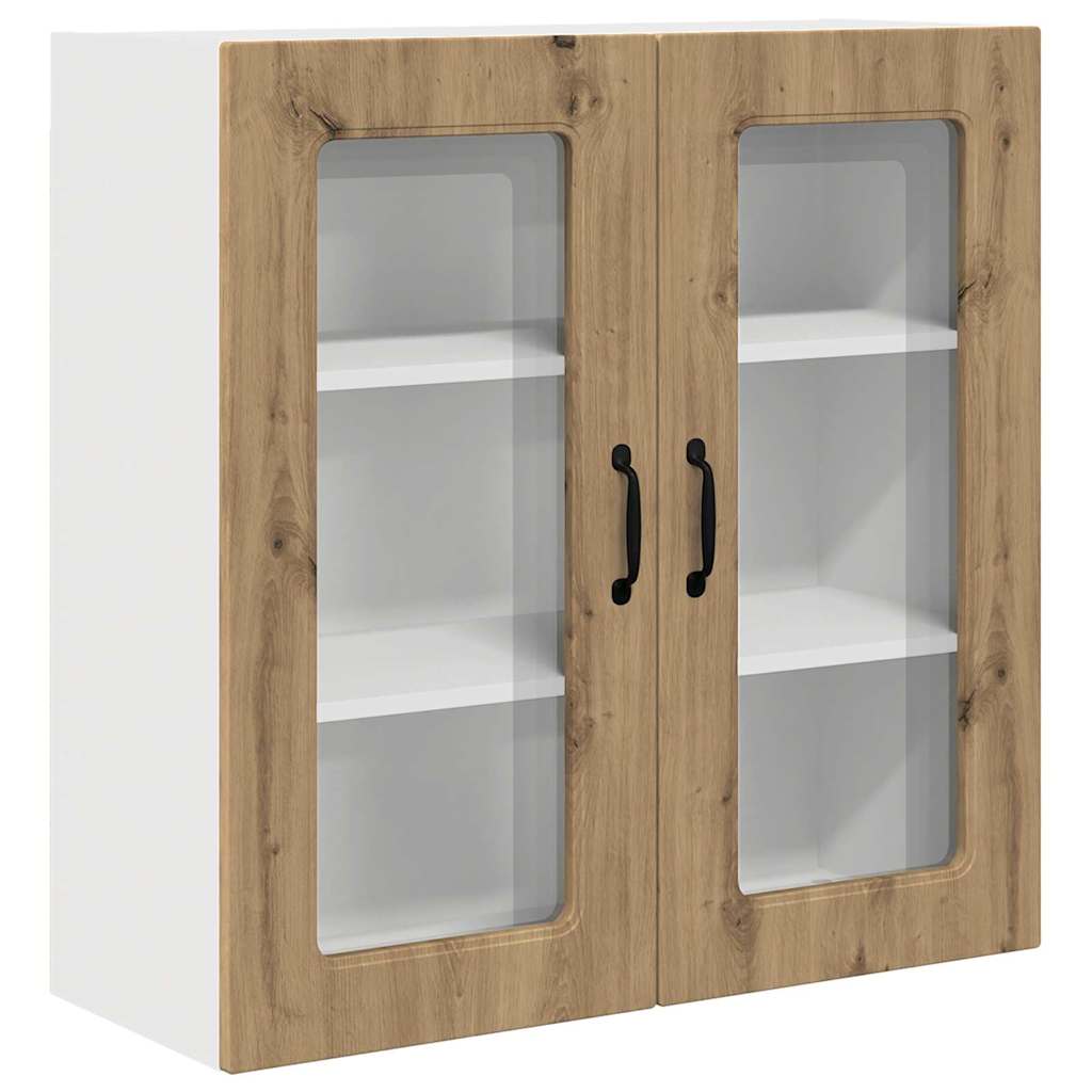 Dulap suspendat de bucatarie Stejar Artizanal 80 x 31 x 80 cm