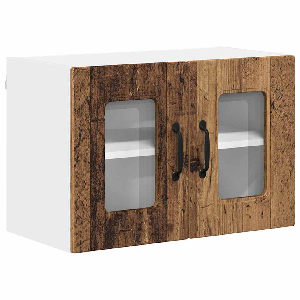 Dulap suspendat de bucatarie cu raft Lemn Vechi 60 x 31 x 40 cm