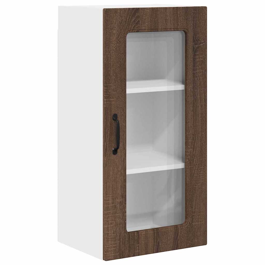 Dulap suspendat de bucatarie Stejar inchis 40 x 31 x 80 cm