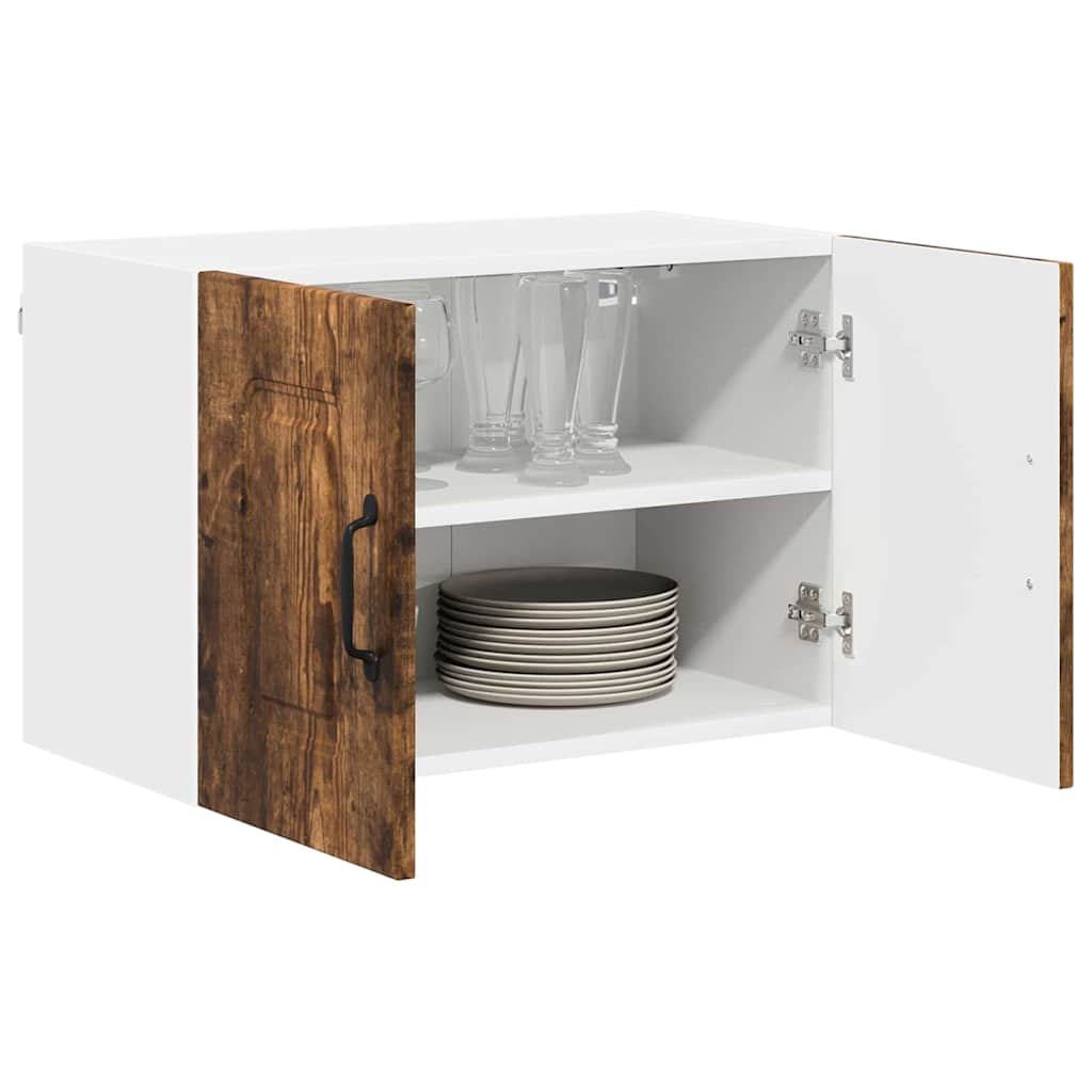 Dulap suspendat de bucatarie Stejar fumuriu 60 x 31 x 40 cm — imaginea 4