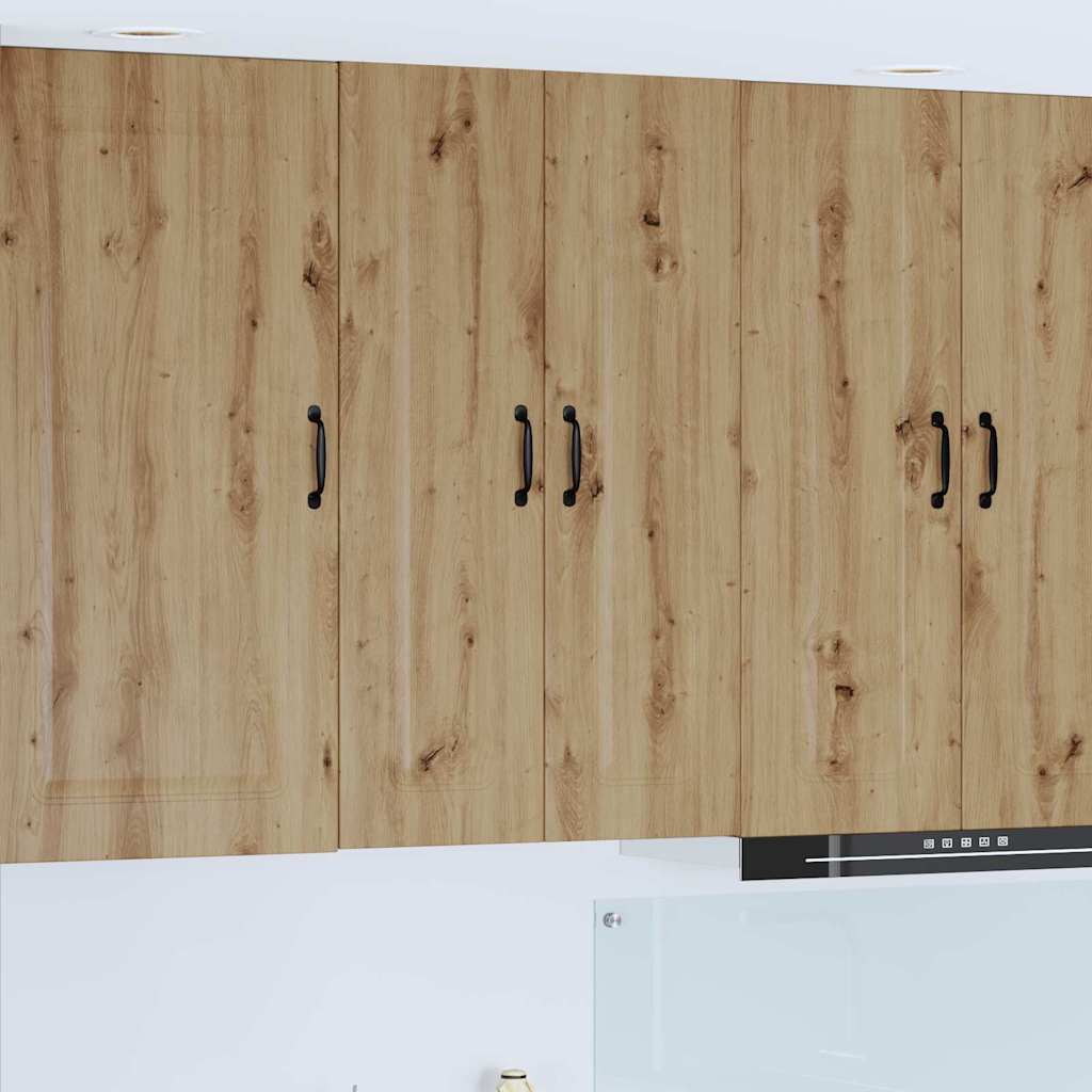 Dulap suspendat de bucatarie Stejar Artizanal 60 x 31 x 100 cm — imaginea 2