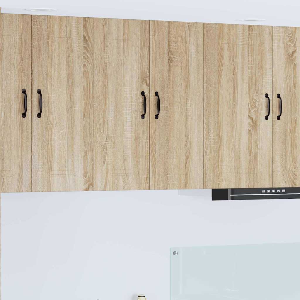 Dulap suspendat de bucatarie Stejar Sonoma 30 x 31 x 80 cm — imaginea 2