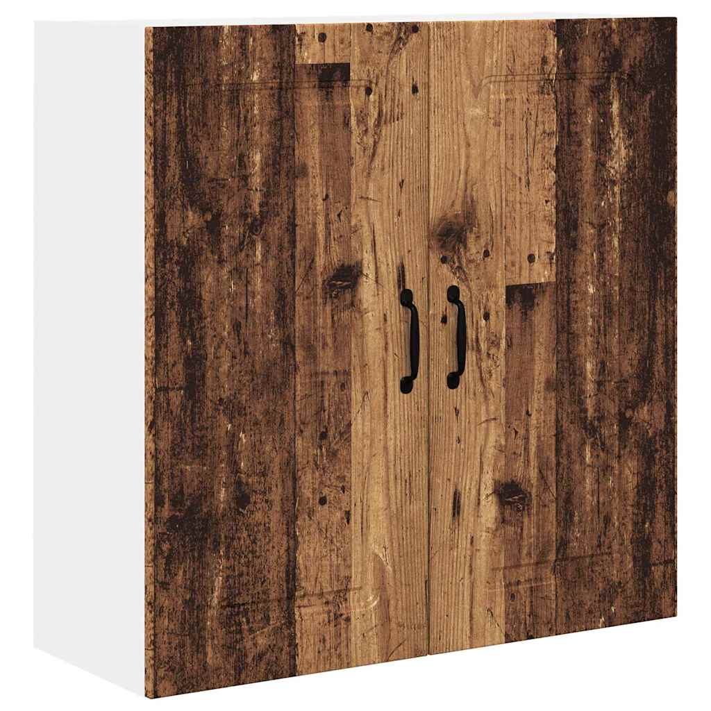 Dulap suspendat de bucatarie cu raft Lemn Vechi 80 x 31 x 80 cm