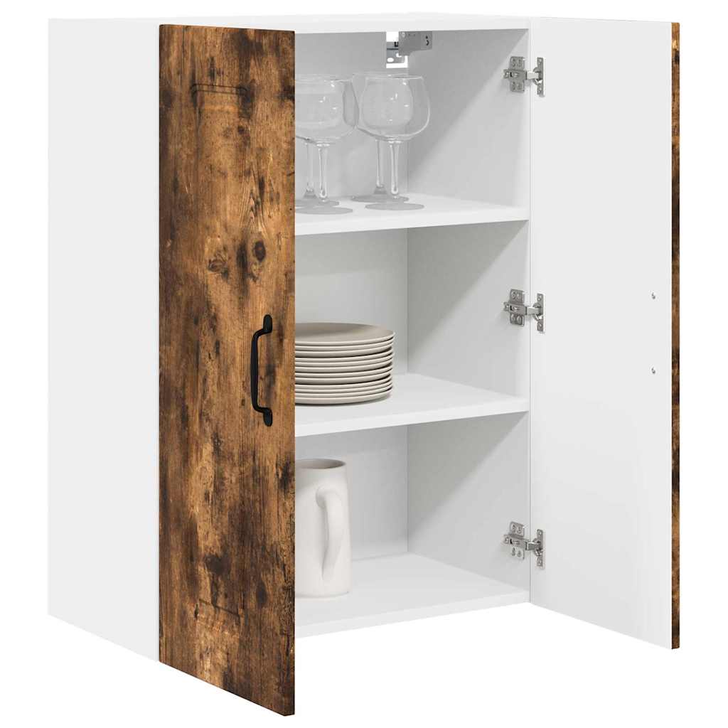 Dulap suspendat de bucatarie Stejar fumuriu 60 x 31 x 80 cm — imaginea 4