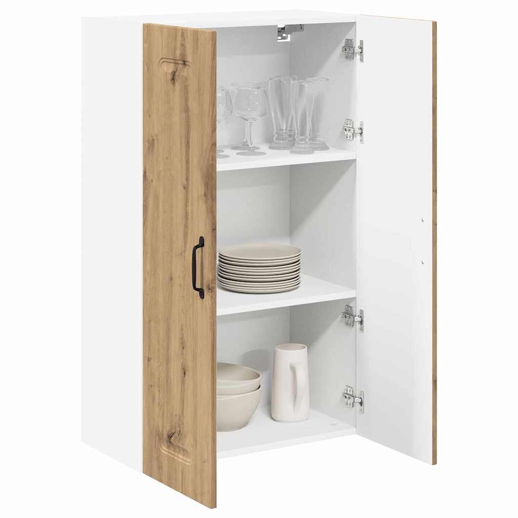 Dulap suspendat de bucatarie Stejar Artizanal 60 x 31 x 100 cm — imaginea 4