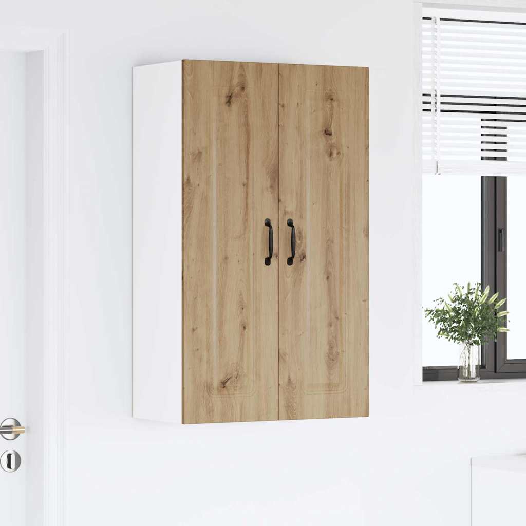 Dulap suspendat de bucatarie Stejar Artizanal 60 x 31 x 100 cm — imaginea 5