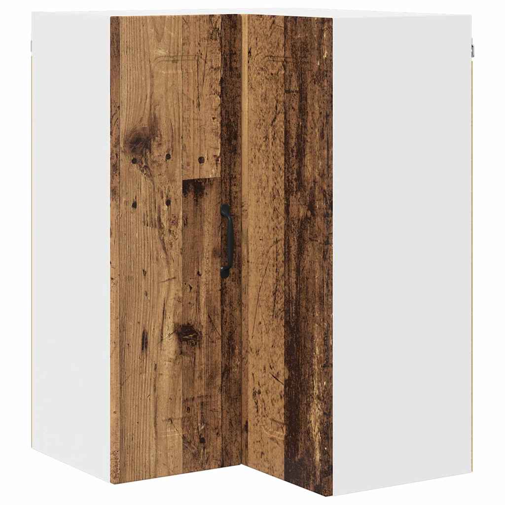 Dulap suspendat de bucatarie cu raft Lemn Vechi 57 x 57 x 80 cm