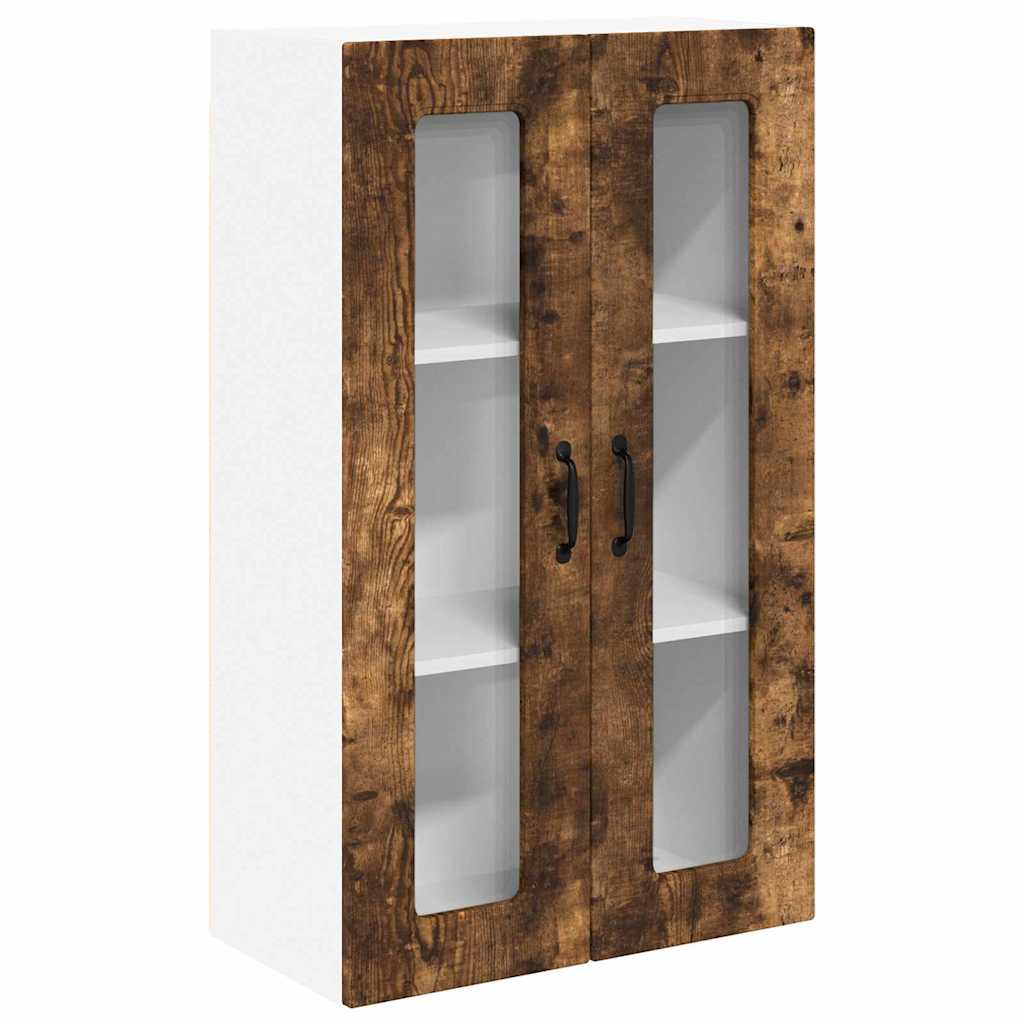 Dulap suspendat de bucatarie Stejar fumuriu 60 x 31 x 100 cm