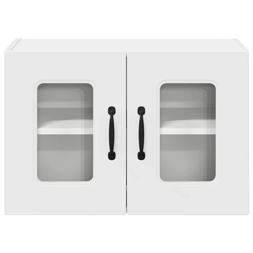 Dulap suspendat de bucatarie cu raft 2 pcs Alb 60 x 31 x 40 cm — imaginea 8