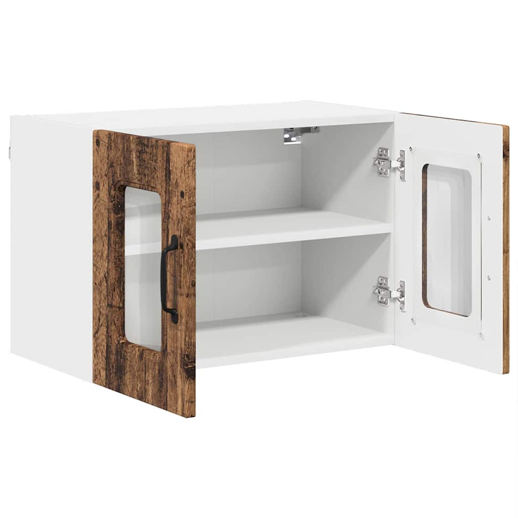 Dulap suspendat de bucatarie cu raft Lemn Vechi 60 x 31 x 40 cm — imaginea 6