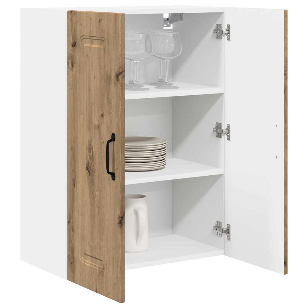 Dulap suspendat de bucatarie Stejar Artizanal 60 x 31 x 80 cm — imaginea 4