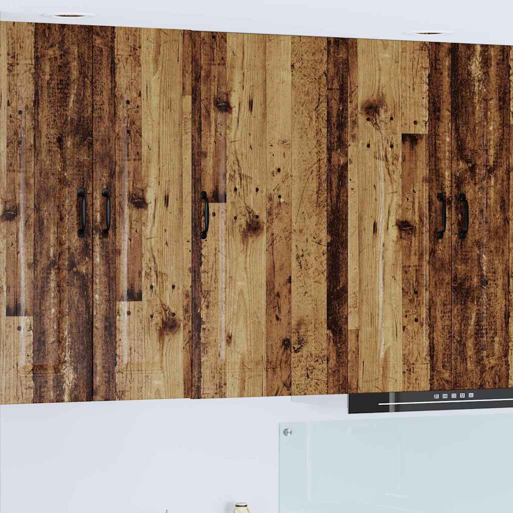 Dulap suspendat de bucatarie cu usa Lemn Vechi 50 x 31 x 100 cm — imaginea 2