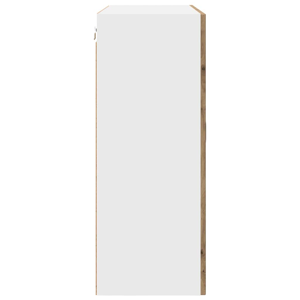 Dulap suspendat de bucatarie Stejar Artizanal 80 x 31 x 80 cm — imaginea 8