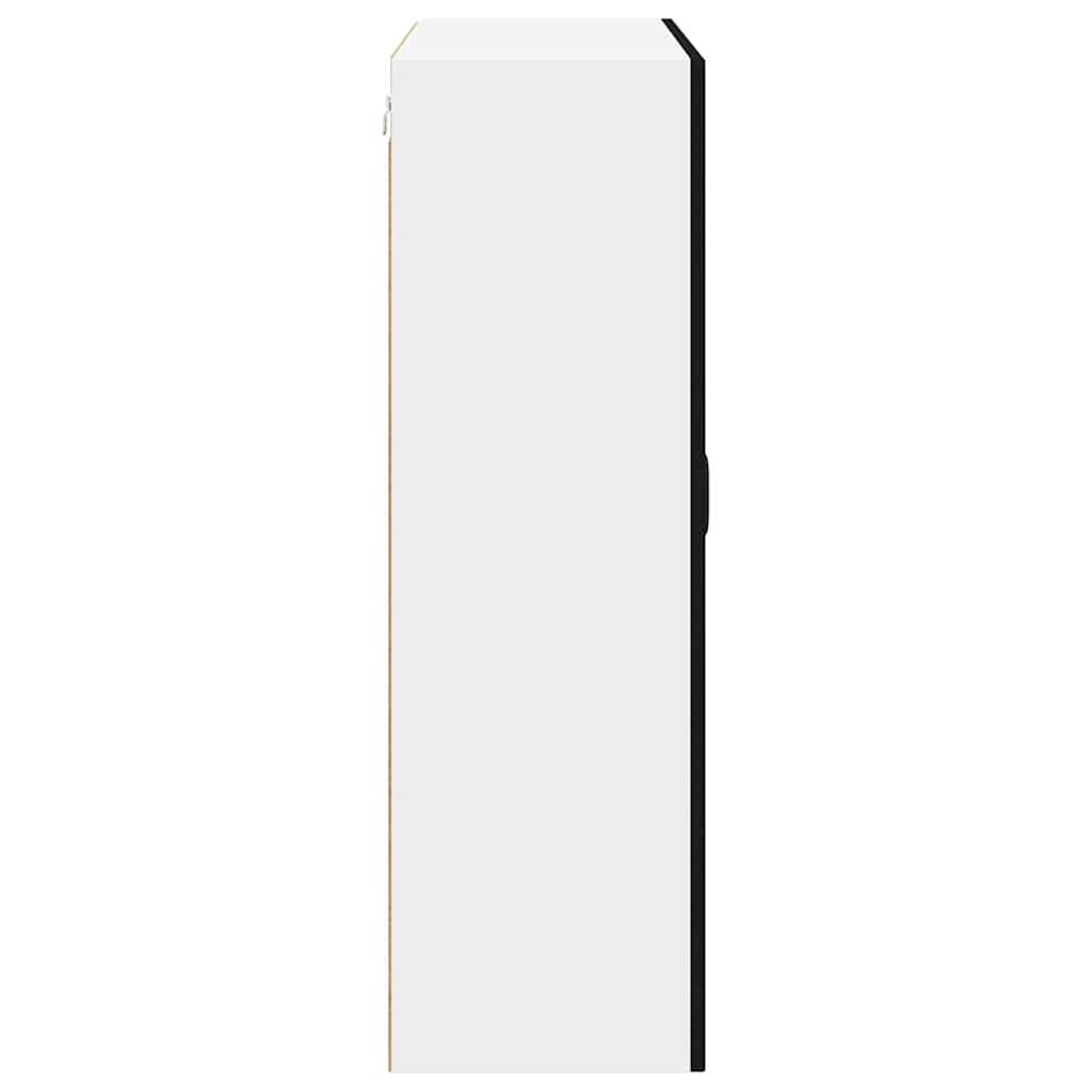 Dulap suspendat de bucatarie cu raft Negru 80 x 31 x 100 cm — imaginea 8