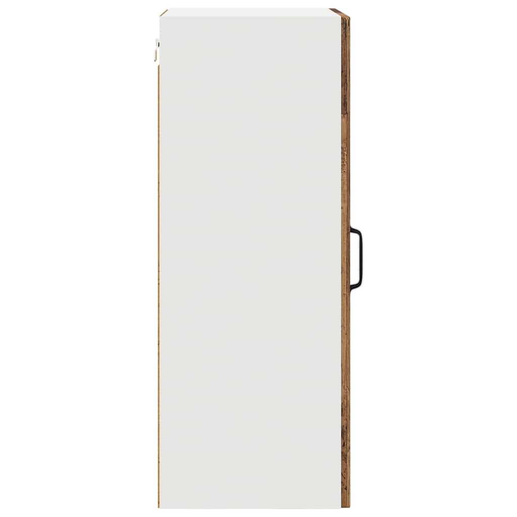 Dulap suspendat de bucatarie cu raft Lemn Vechi 40 x 31 x 80 cm — imaginea 8
