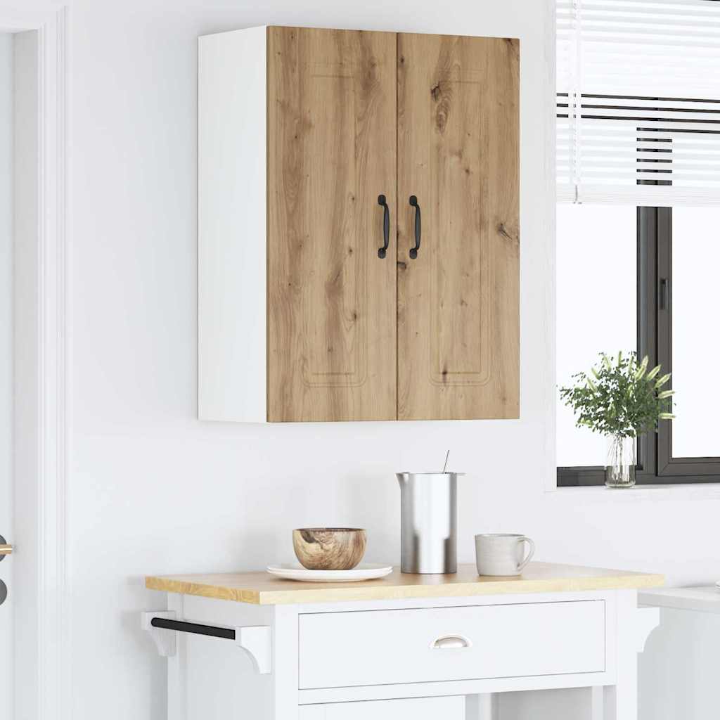Dulap suspendat de bucatarie Stejar Artizanal 60 x 31 x 80 cm — imaginea 5