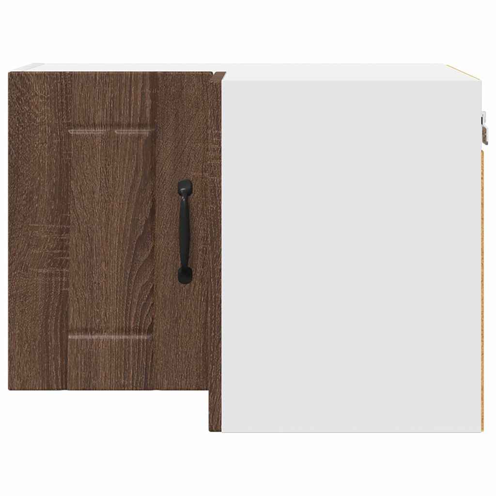 Dulap suspendat de bucatarie Stejar inchis 57 x 57 x 40 cm — imaginea 7