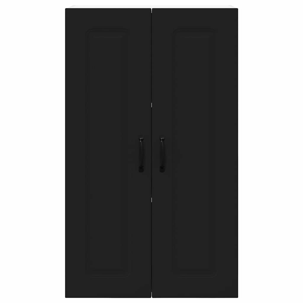 Dulap suspendat de bucatarie cu raft Negru 60 x 31 x 100 cm — imaginea 7