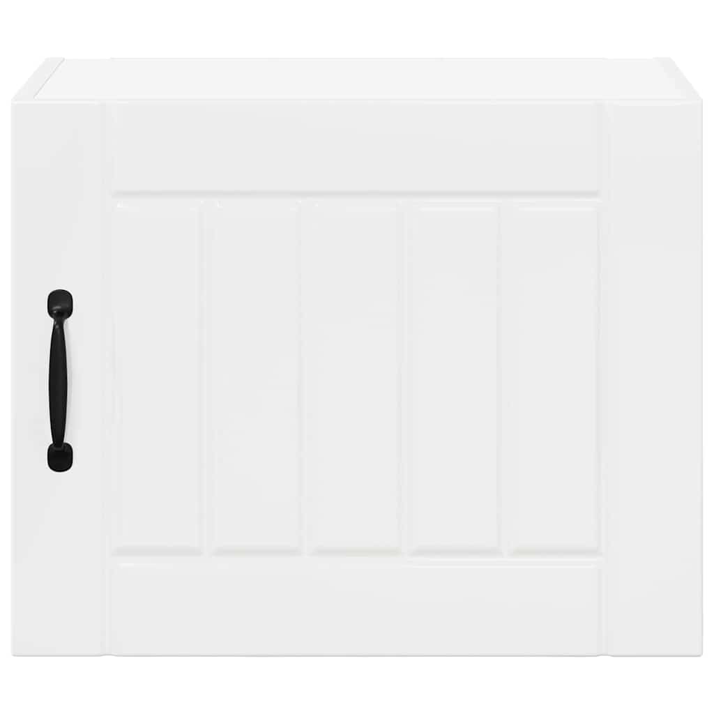 Dulap suspendat de bucatarie 2 pcs Alb lucios 50 x 31 x 40 cm — imaginea 8