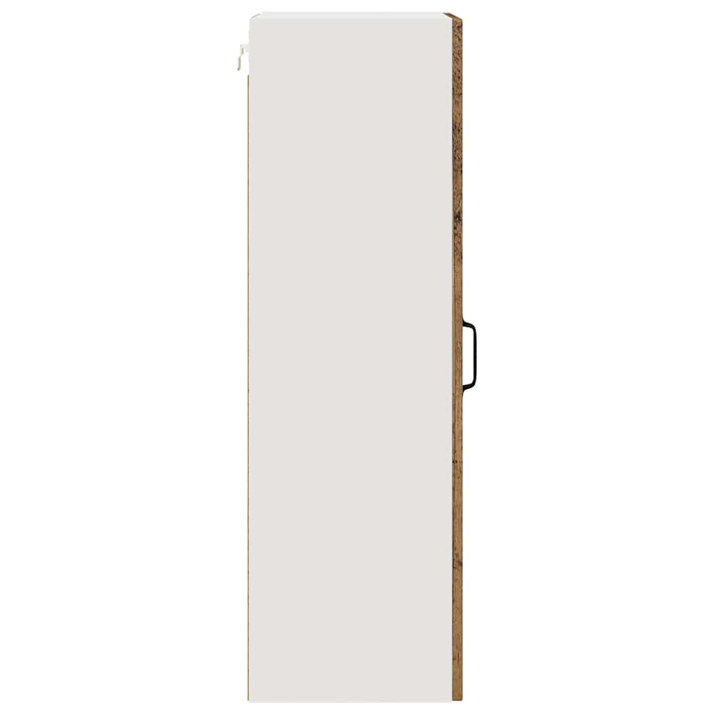 Dulap suspendat de bucatarie cu usa Lemn Vechi 40 x 31 x 100 cm — imaginea 8