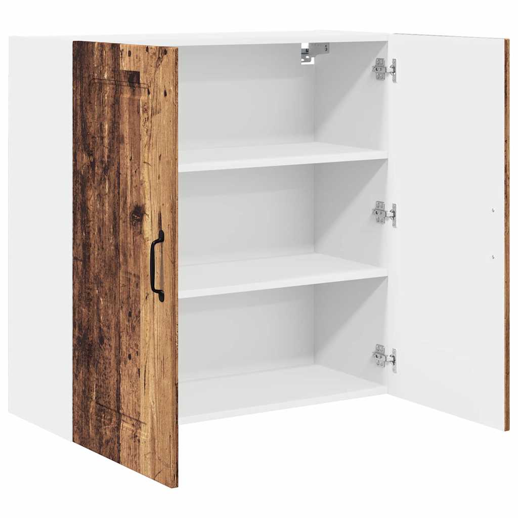 Dulap suspendat de bucatarie cu raft Lemn Vechi 80 x 31 x 80 cm — imaginea 6