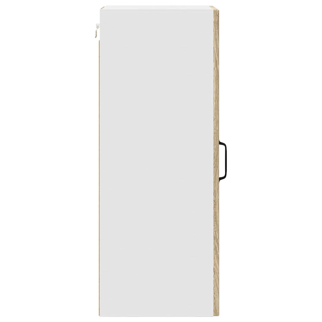 Dulap suspendat de bucatarie Stejar Sonoma 30 x 31 x 80 cm — imaginea 8