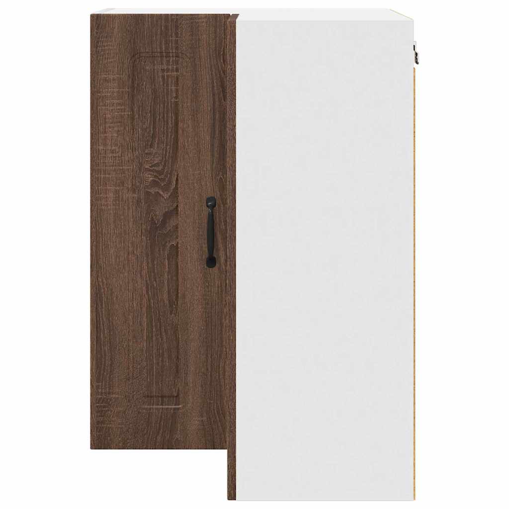 Dulap suspendat de bucatarie Stejar inchis 57 x 57 x 80 cm — imaginea 7