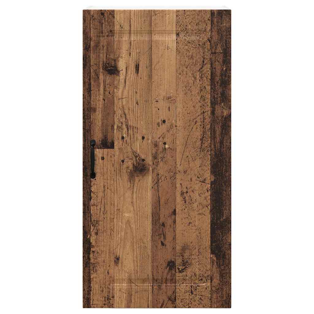 Dulap suspendat de bucatarie cu usa Lemn Vechi 50 x 31 x 100 cm — imaginea 7