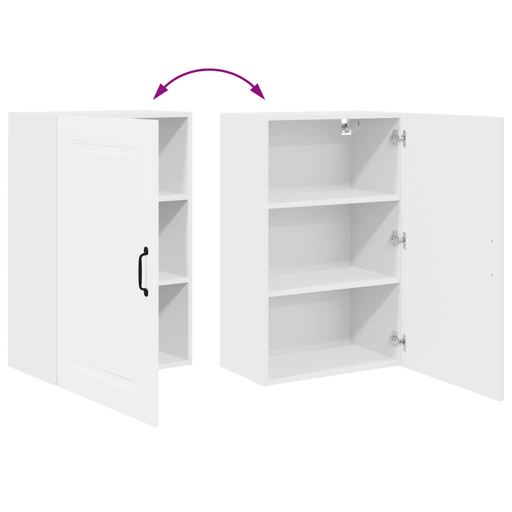 Dulap suspendat de bucatarie Alb 50 x 31 x 80 cm Lemn compozit — imaginea 12