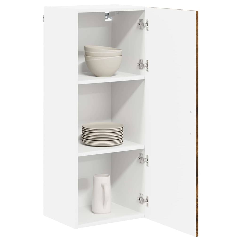 Dulap suspendat de bucatarie Stejar fumuriu 40 x 31 x 100 cm — imaginea 4
