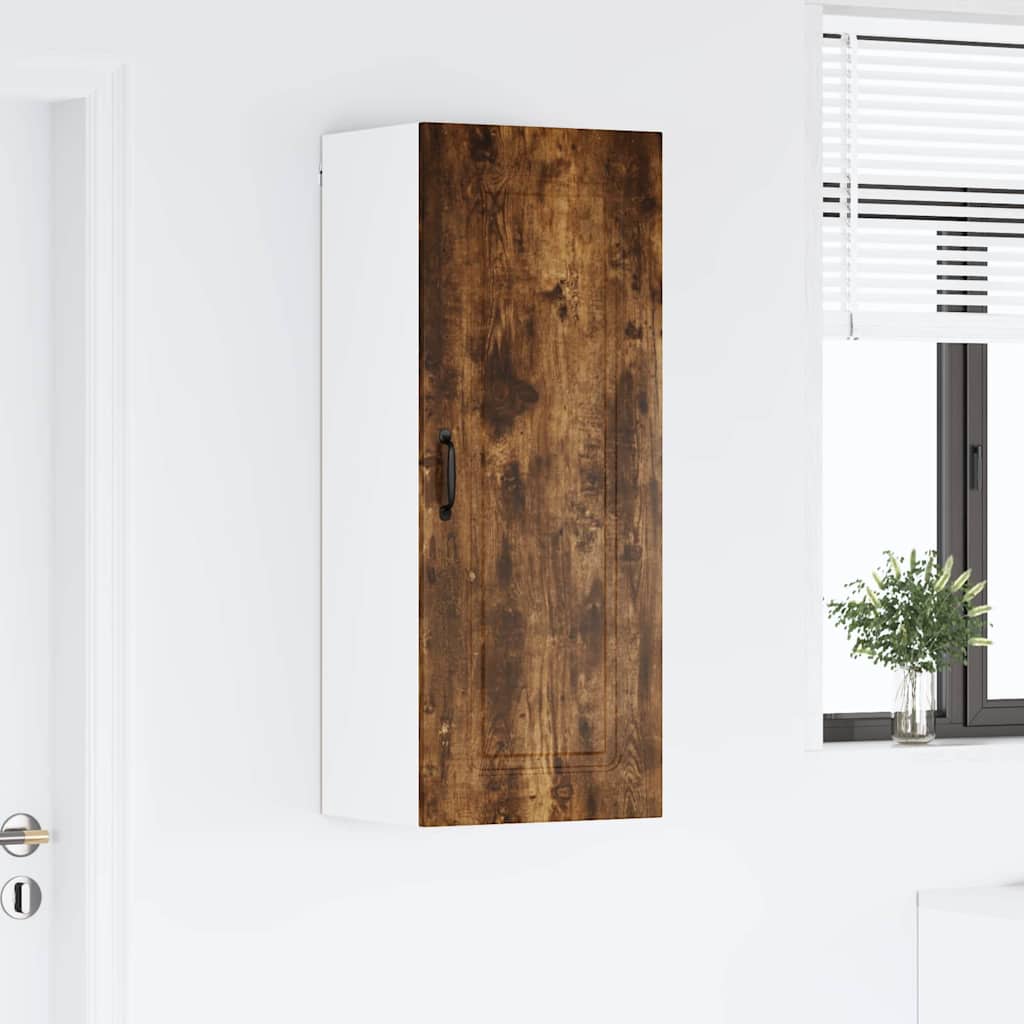 Dulap suspendat de bucatarie Stejar fumuriu 40 x 31 x 100 cm — imaginea 5