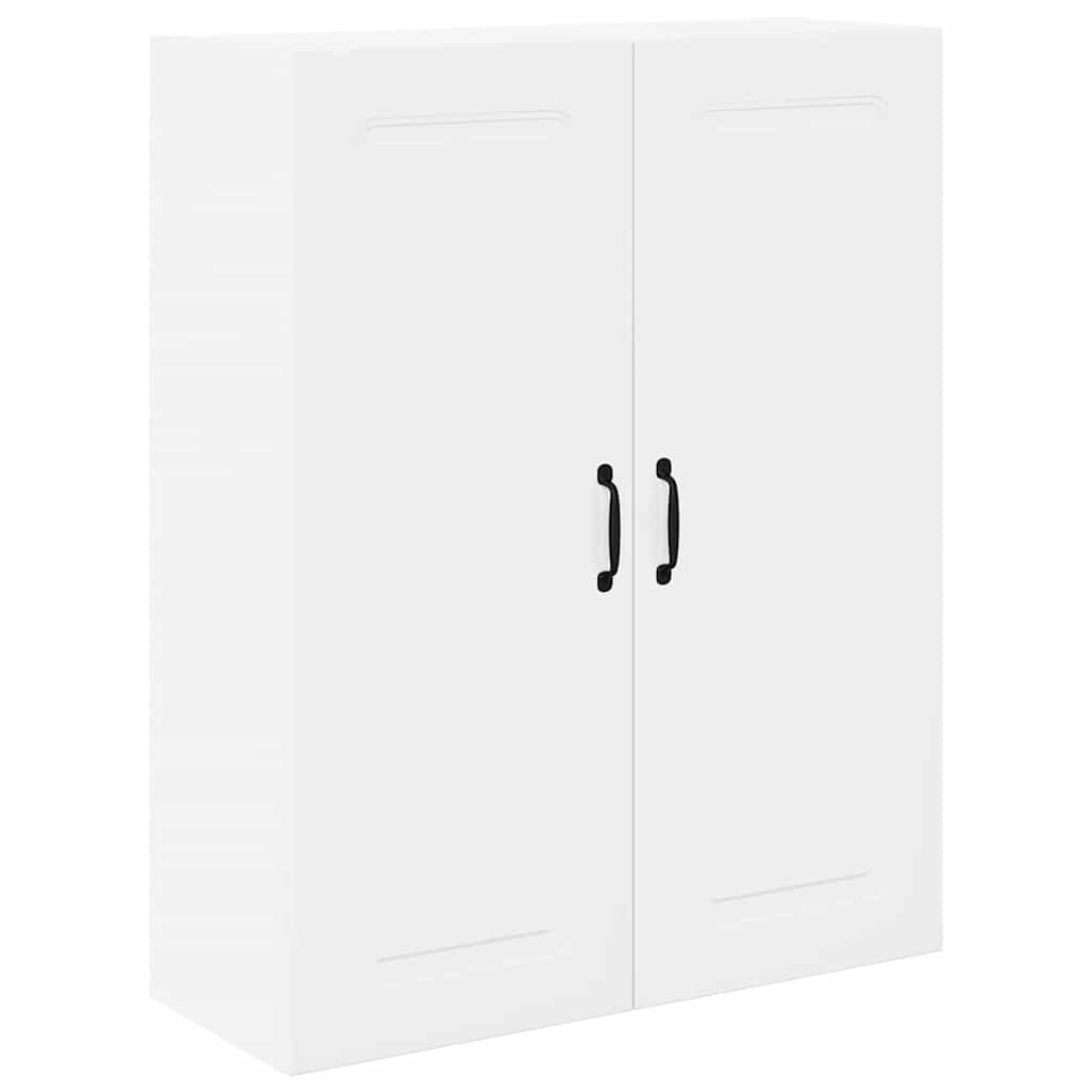 Dulap suspendat de bucatarie cu usa Alb lucios 80 x 31 x 100 cm