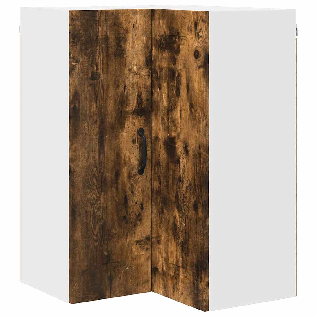 Dulap suspendat de bucatarie Stejar fumuriu 57 x 57 x 80 cm