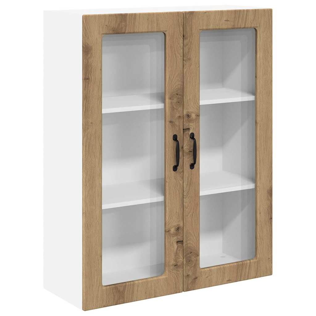 Dulap suspendat de bucatarie Stejar Artizanal 80 x 31 x 100 cm