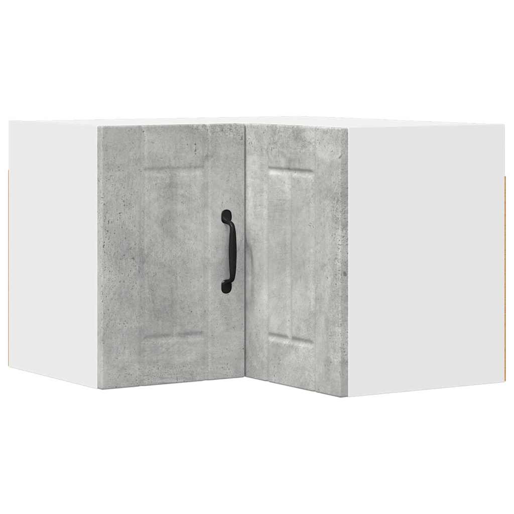 Dulap suspendat de bucatarie Gri din beton 57 x 57 x 40 cm
