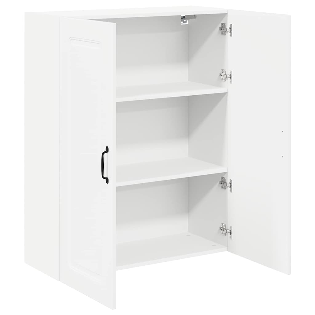 Dulap suspendat de bucatarie cu usa Alb lucios 80 x 31 x 100 cm — imaginea 6