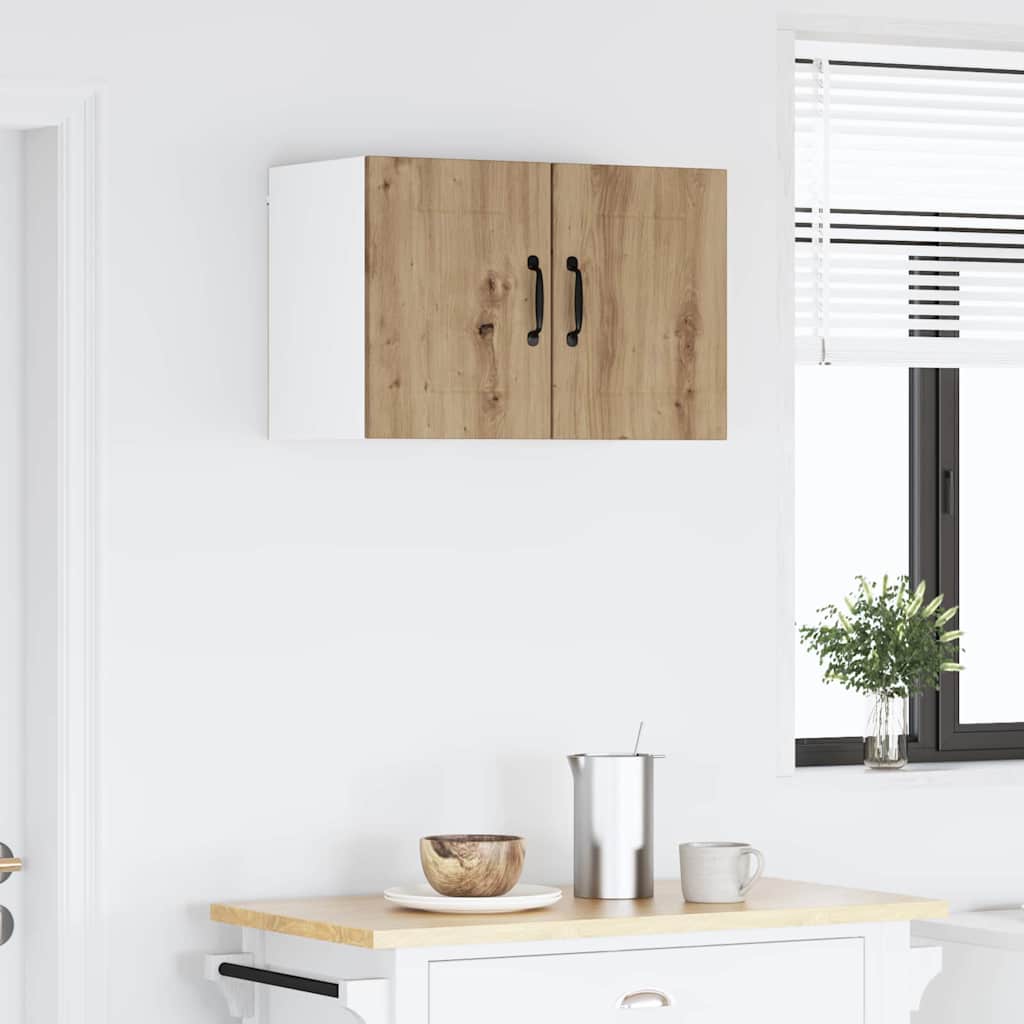 Dulap suspendat de bucatarie Stejar Artizanal 30 x 31 x 40 cm — imaginea 5