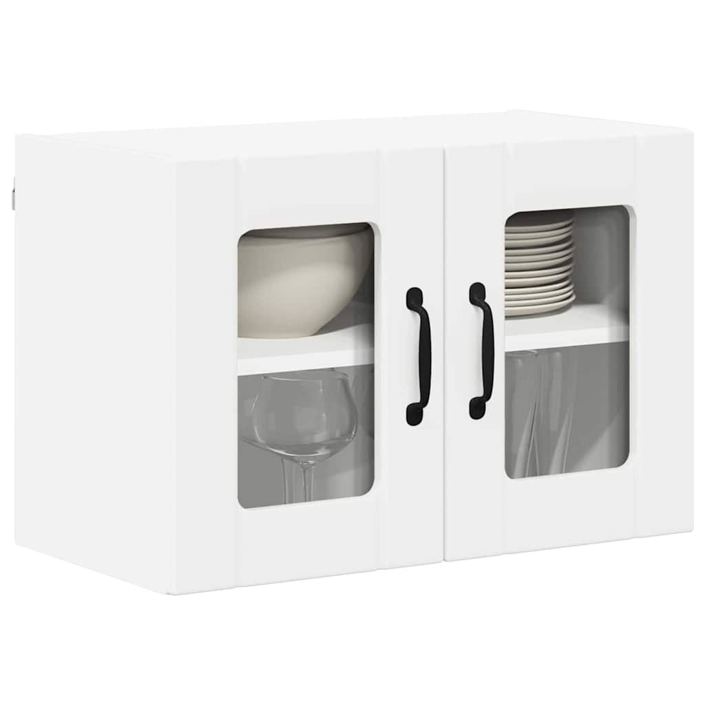 Dulap suspendat de bucatarie Alb 60 x 31 x 40 cm Lemn compozit — imaginea 4