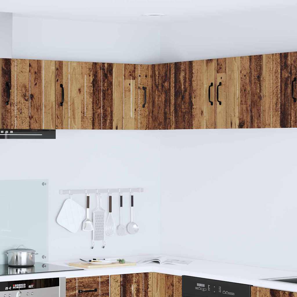 Dulap suspendat de bucatarie cu raft Lemn Vechi 57 x 57 x 40 cm — imaginea 2