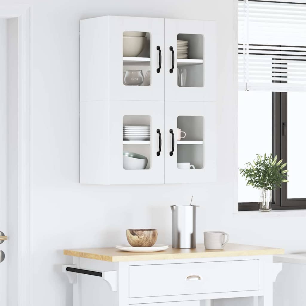 Dulap suspendat de bucatarie Alb 60 x 31 x 40 cm Lemn compozit — imaginea 5