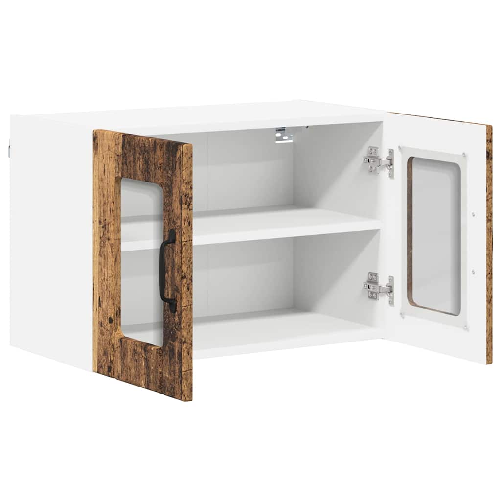 Dulap suspendat de bucatarie cu raft Lemn Vechi 60 x 31 x 40 cm — imaginea 6