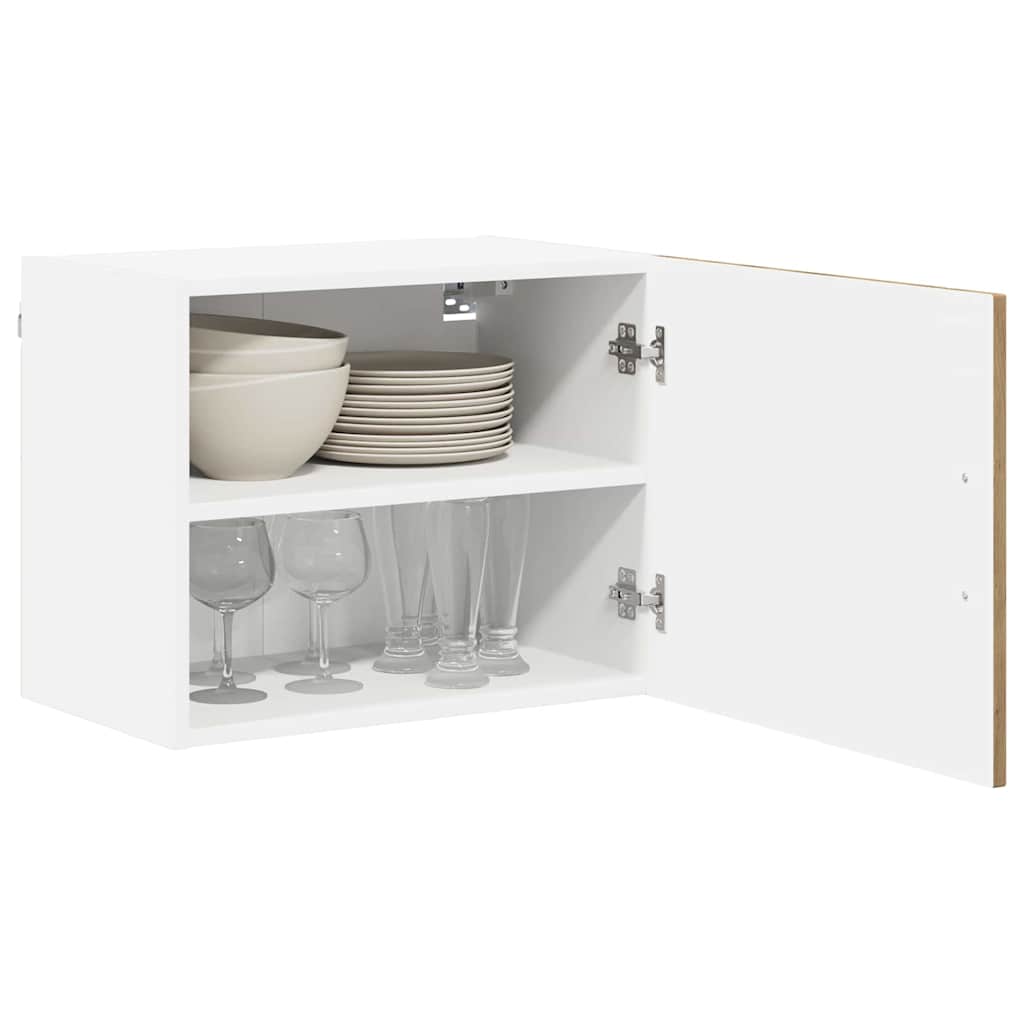 Dulap suspendat de bucatarie Stejar Artizanal 50 x 31 x 40 cm — imaginea 4