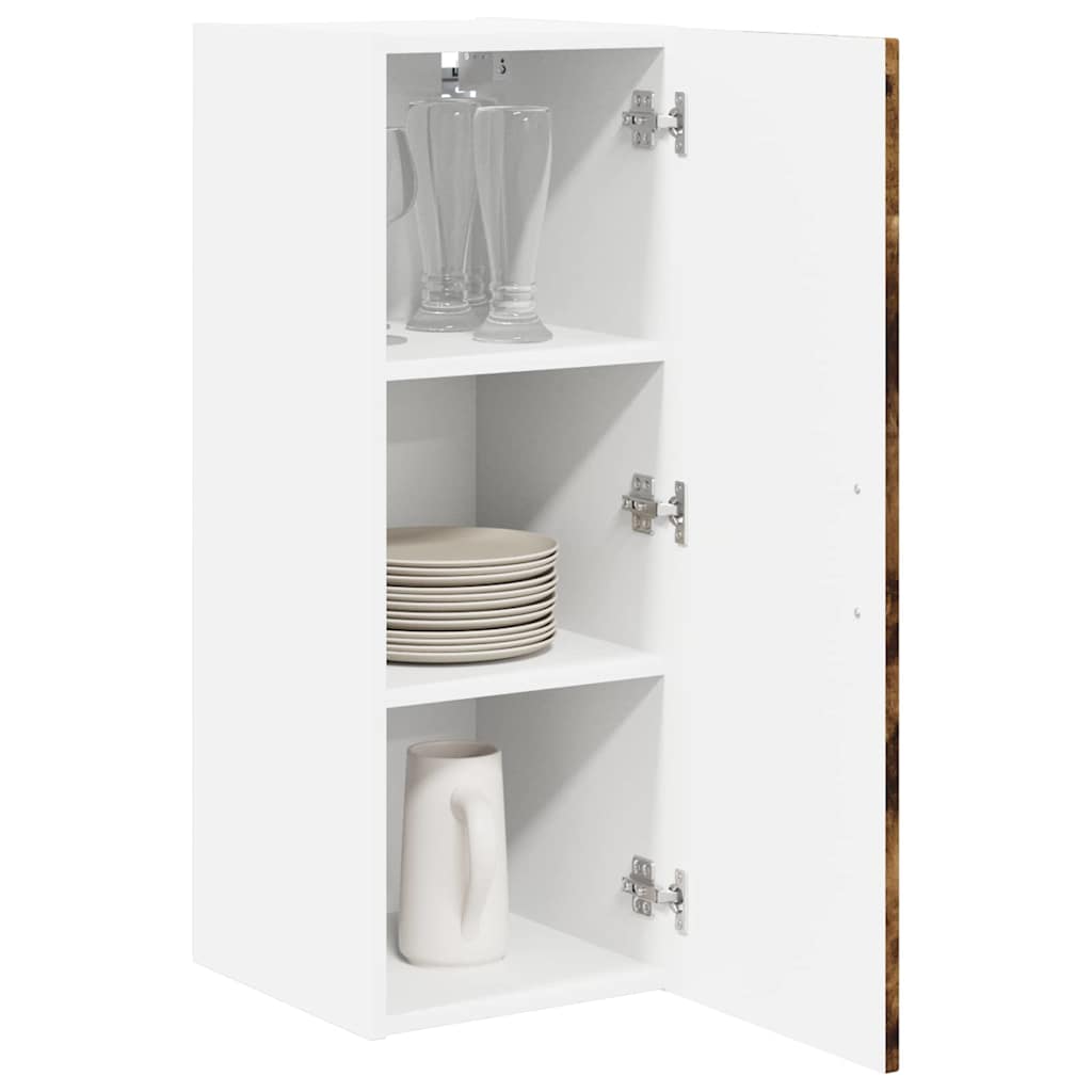 Dulap suspendat de bucatarie Stejar fumuriu 30 x 31 x 80 cm — imaginea 4