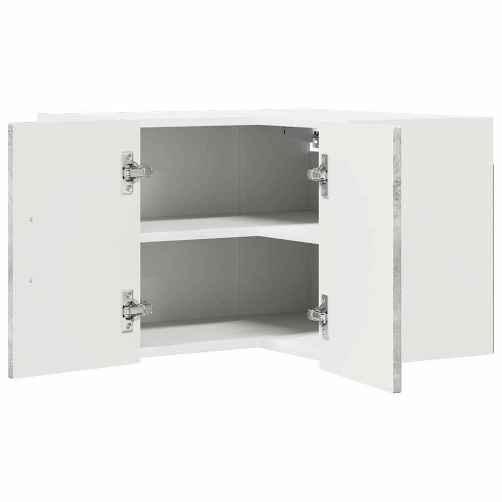 Dulap suspendat de bucatarie Gri din beton 57 x 57 x 40 cm — imaginea 6