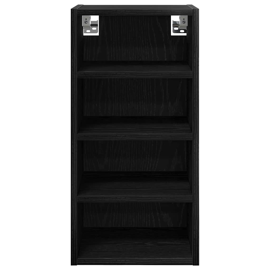 Dulap suspendat cu raft Riga Stejar negru 30 x 29,5 x 60 cm — imaginea 6